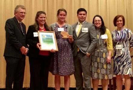 NC State's Agroecology Education Farm received the City of Raleigh's Education Award at the annual Environmental Awards ceremony on April 21.