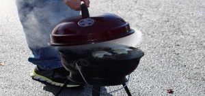 Charcoal grills are associated with higher emissions than gas grills.