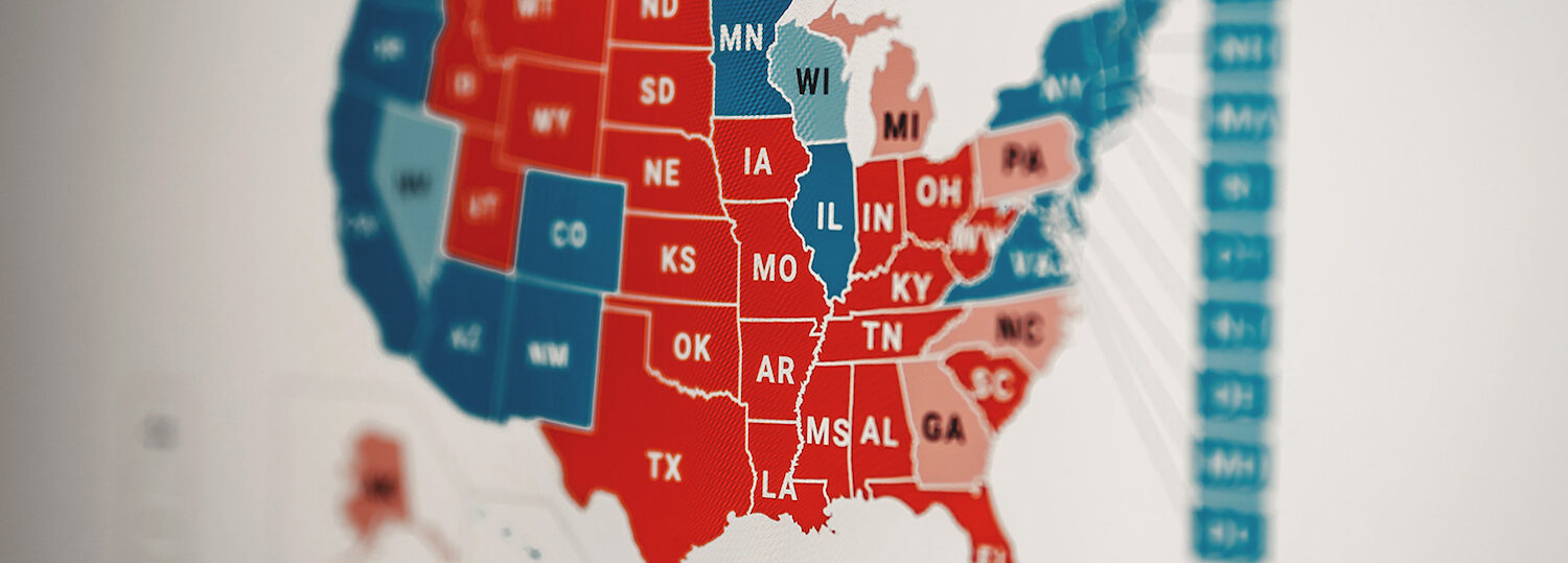 Voter map of the 2020 election - COVID-19 Deepened the Political Divide on Conservation, Study Finds - College of Natural Resources News - NC State University