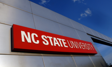NC State University Sign.